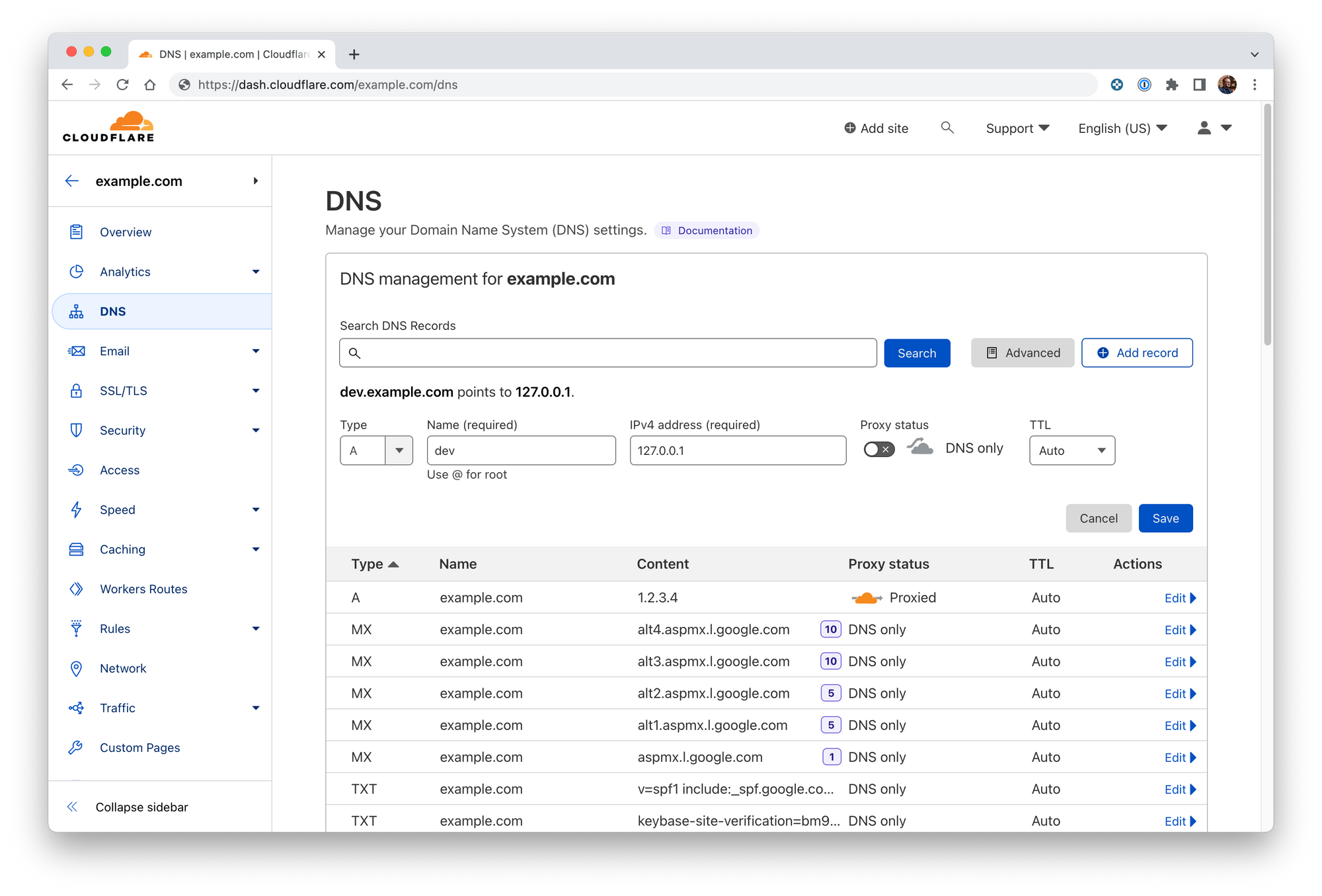 Setting up a local web server with proper SSL for multiple apps